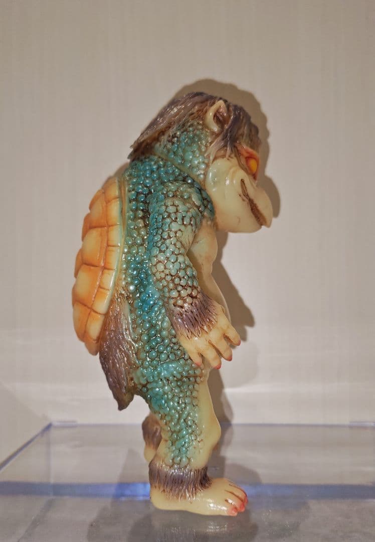 シカルナ工房 カッパさま 塗装ヤバイ カッパ 怪獣 kaiju one up