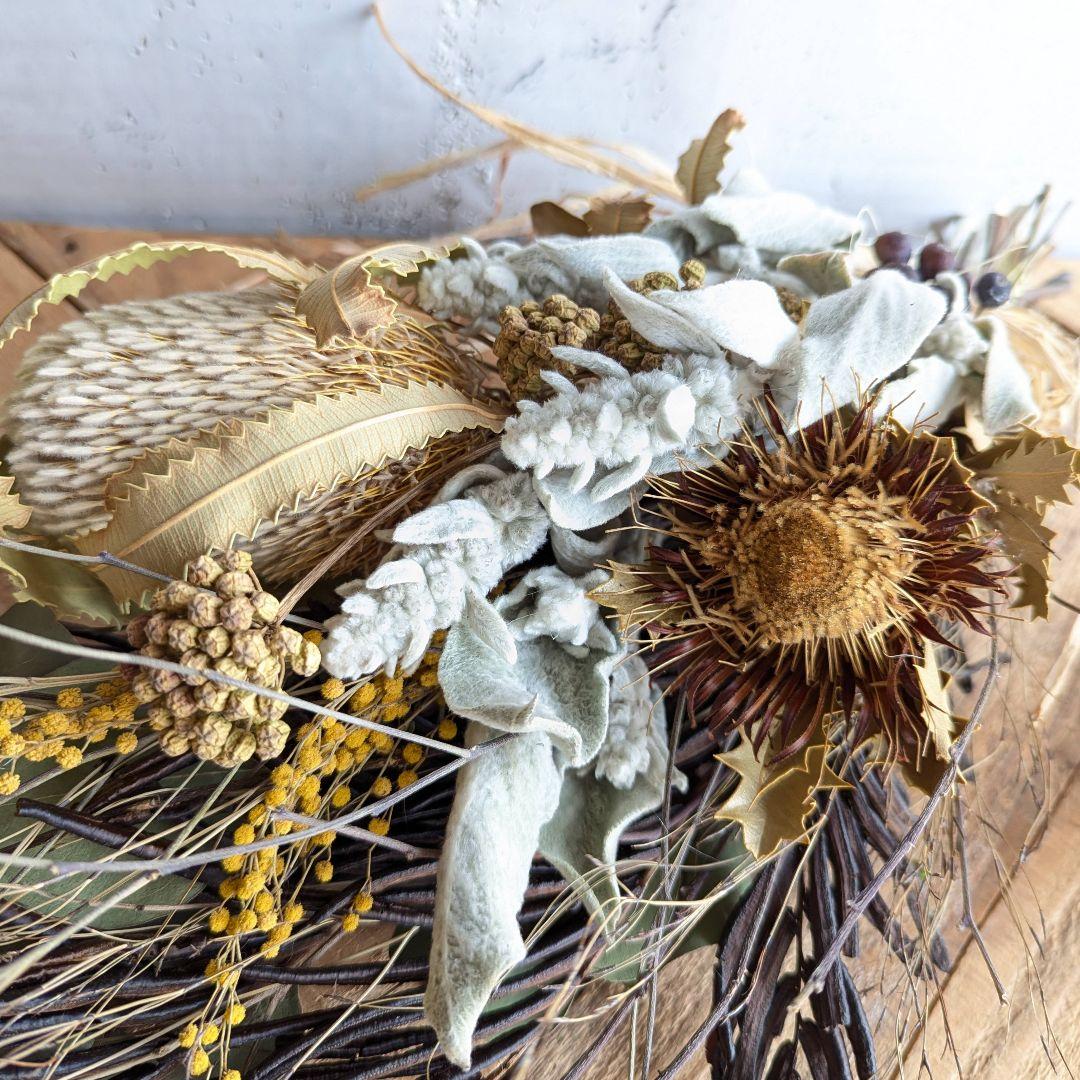 専用＊バンクシア＆クエキフオリア ドライフラワースワッグ