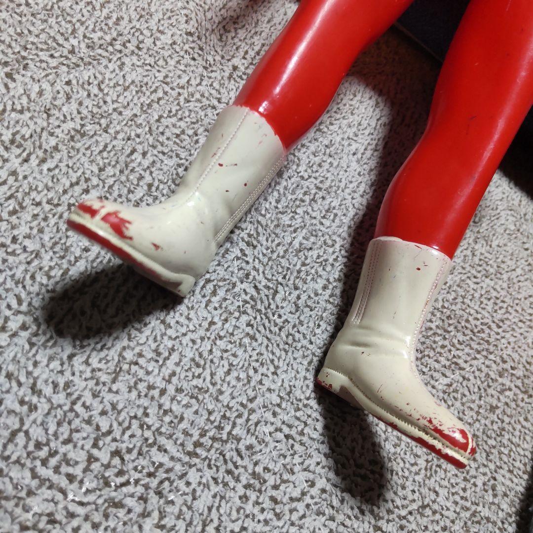 レッドマン 当時物 ソフビ ブルマァク
