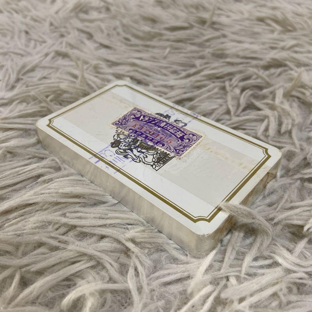 【未開封・激レア】任天堂 ヴィンテージトランプ 昭和レトロ トランプ類税証紙★