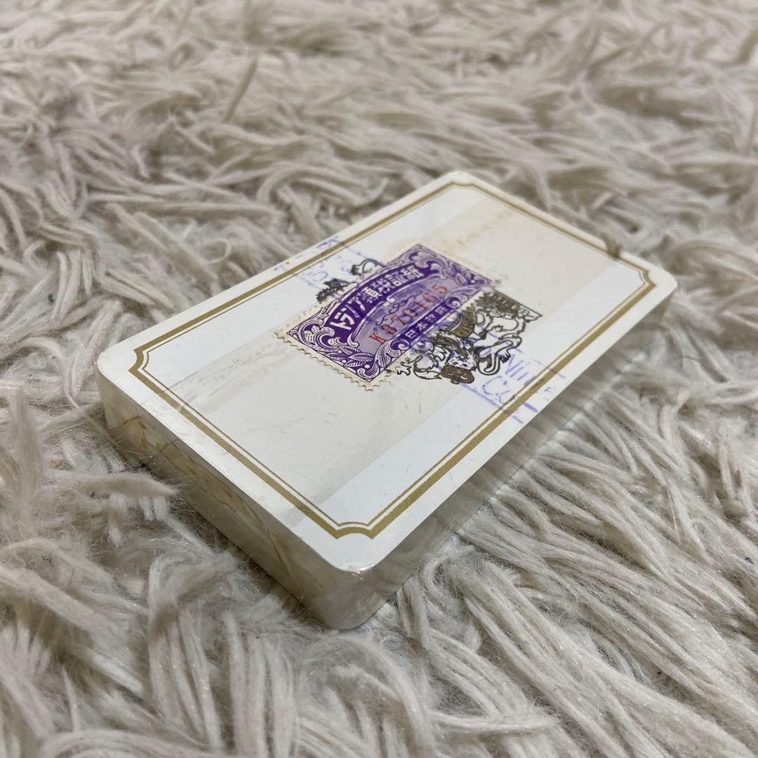 【未開封・激レア】任天堂 ヴィンテージトランプ 昭和レトロ トランプ類税証紙★