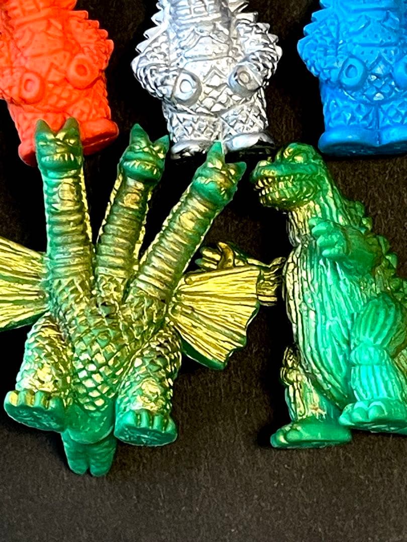 【当時物】ポピー　怪獣消しゴム　91体　ベタつき無　メタリック有　まとめ売り