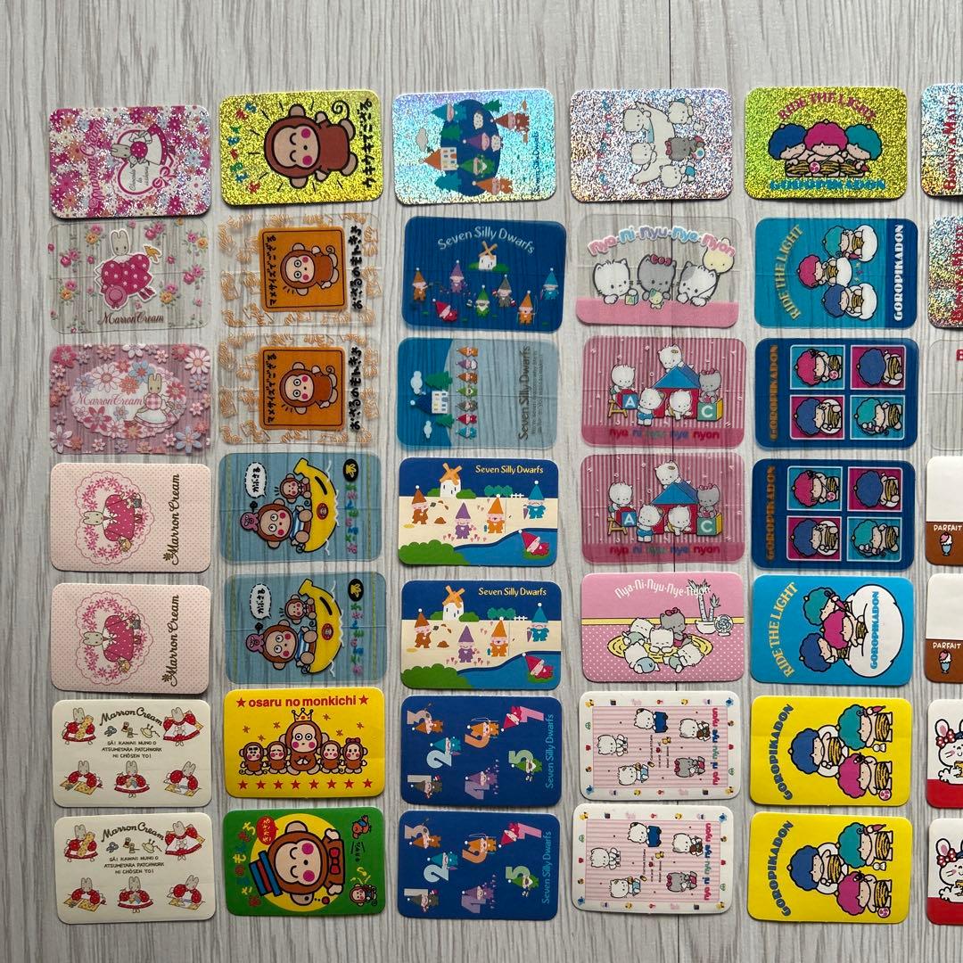 当時物 サンリオ フレークシール シール ハンギョドン等 平成レトロ 昭和レトロ