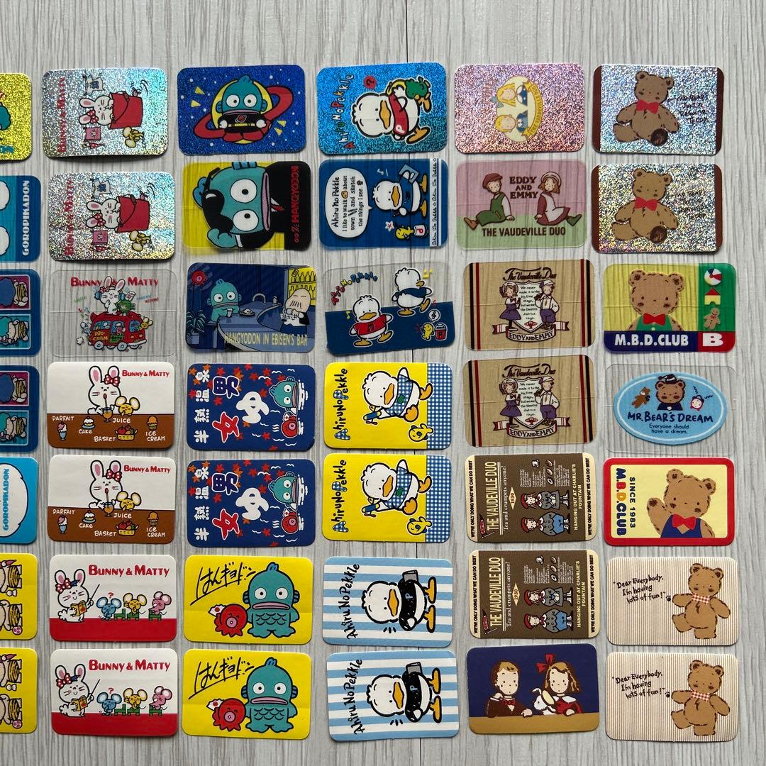 当時物 サンリオ フレークシール シール ハンギョドン等 平成レトロ 昭和レトロ