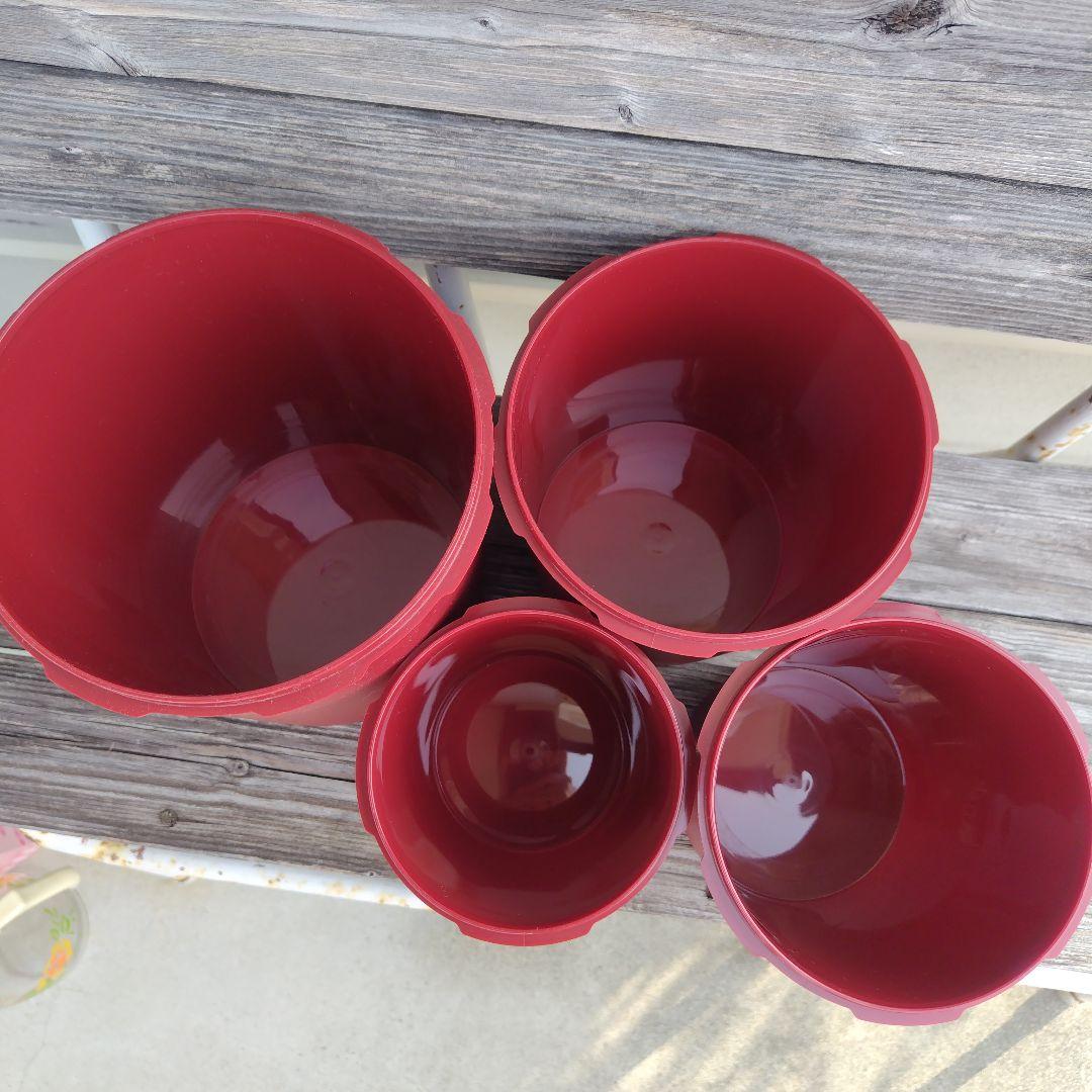 当時物 オールド タッパーウェア スタッキング 昭和レトロ 収納容器