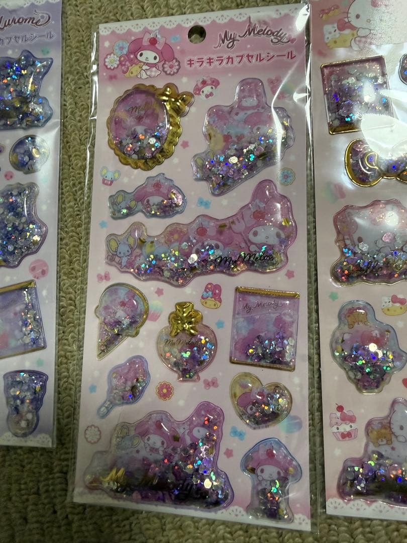 カプセルシール　タイルシール　ボンボンドロップシールまとめ売り