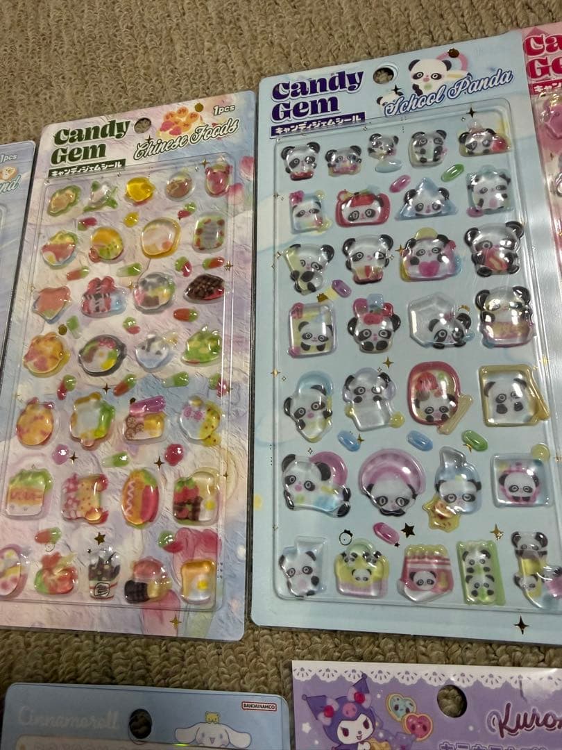 カプセルシール　タイルシール　ボンボンドロップシールまとめ売り