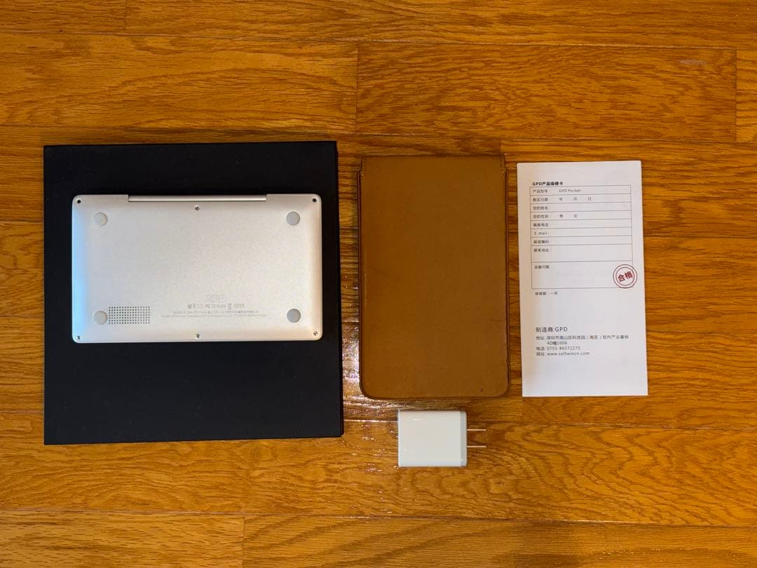 【専用レザーケース付】GPD Pocket【ジャンク】