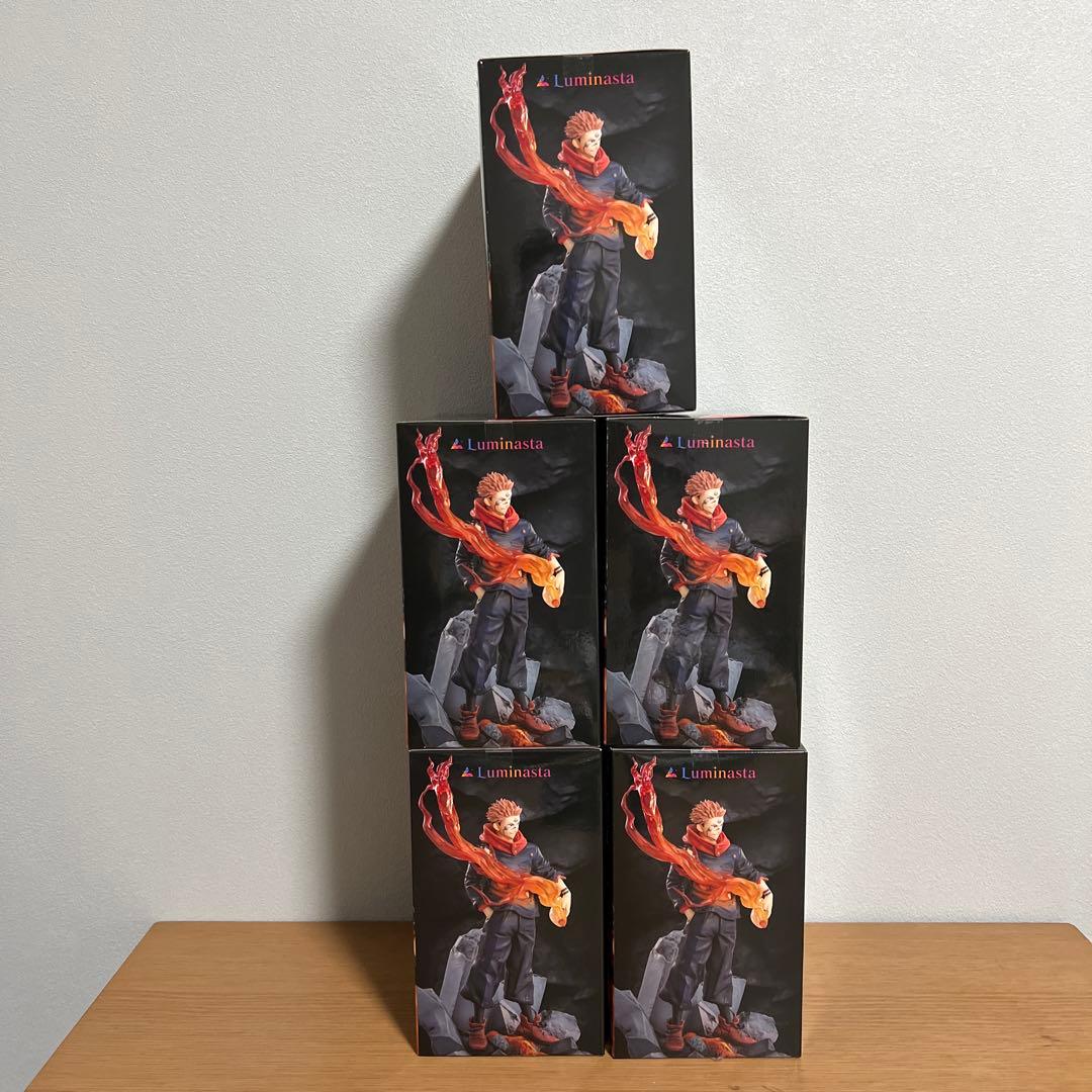 呪術廻戦 Luminasta 宿儺 「■」「開」フィギュア 5体セット