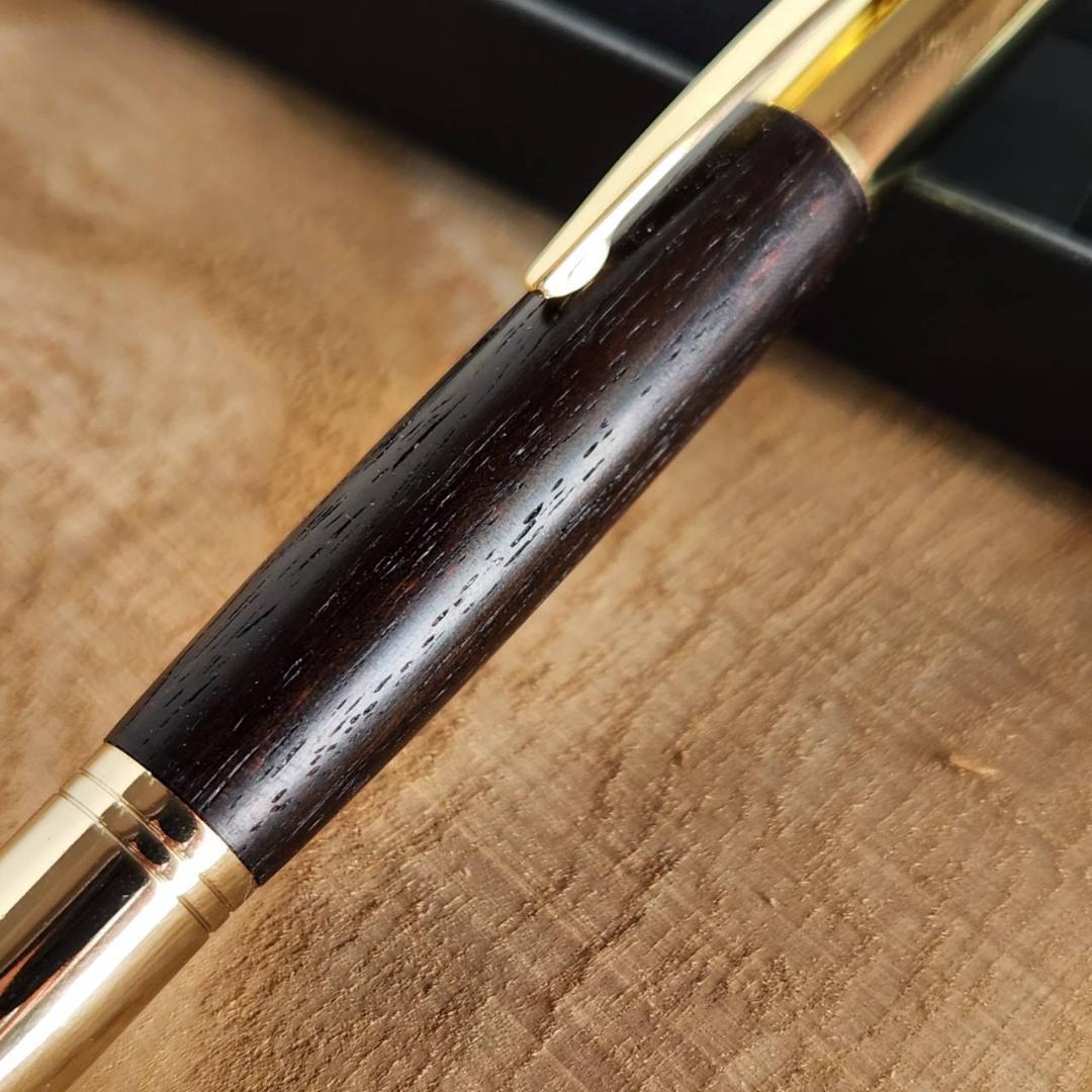 [12h1]本紫檀の木軸ペン(ヴェスパー）