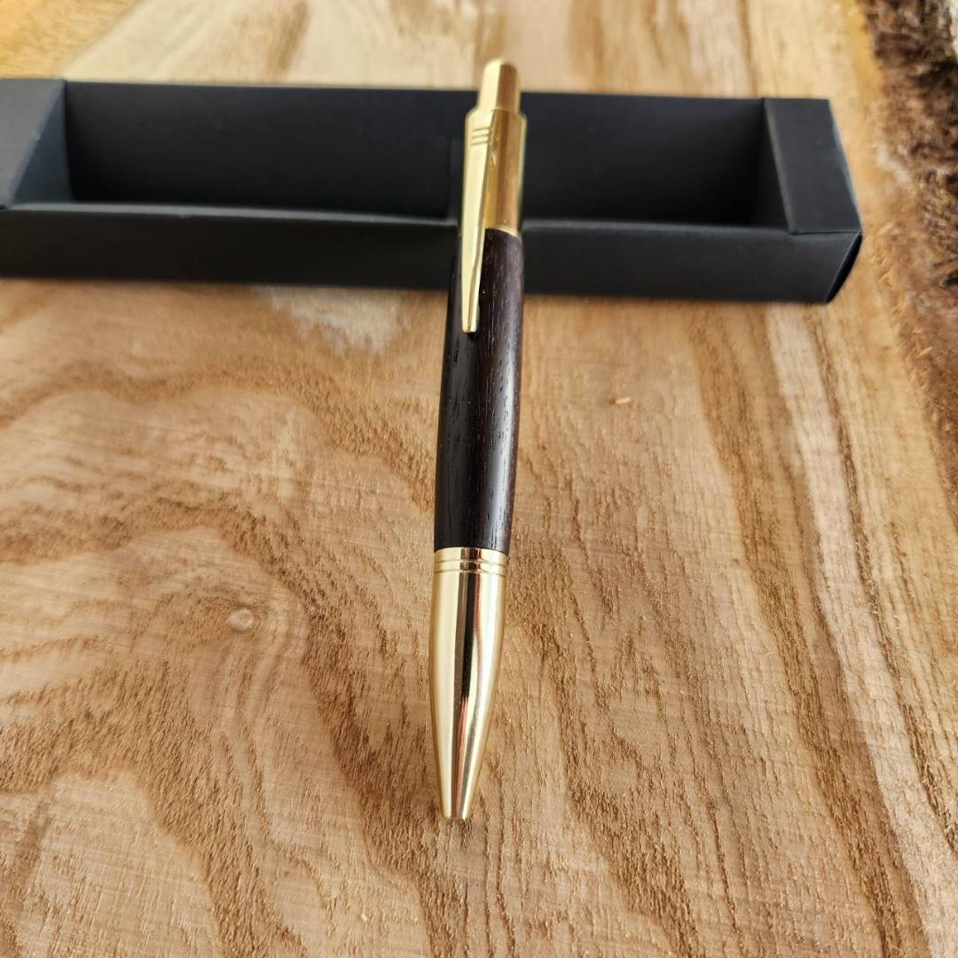 [12h1]本紫檀の木軸ペン(ヴェスパー）