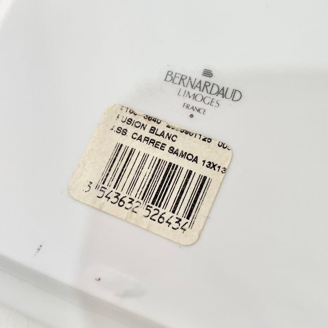 ◎ BERNARDAUD ベルナルド スクエアプレート 5枚 セット 小皿