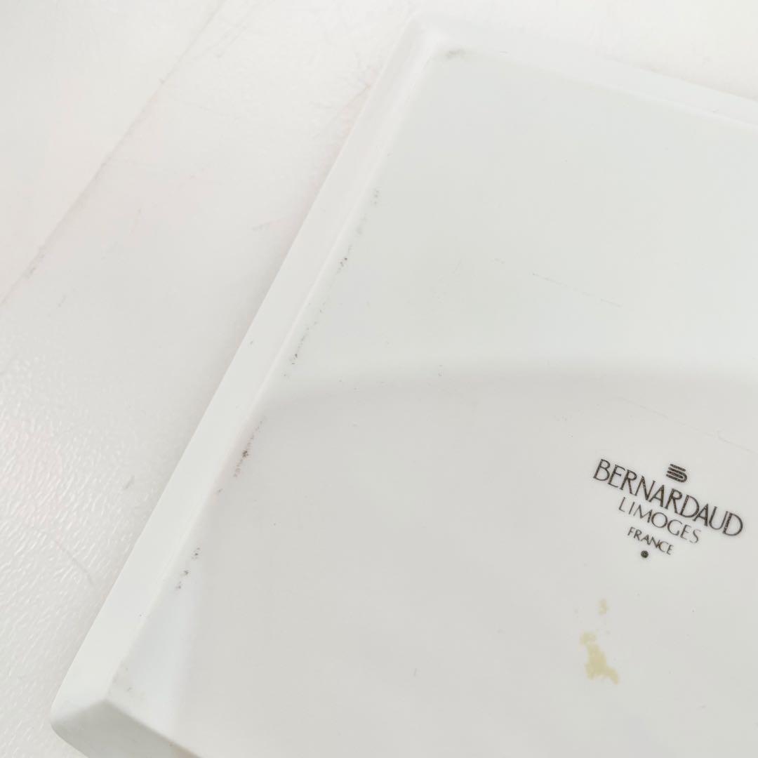 ◎ BERNARDAUD ベルナルド スクエアプレート 5枚 セット 小皿