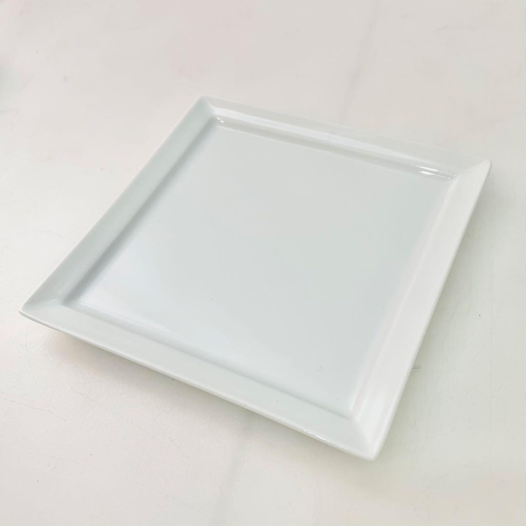 ◎ BERNARDAUD ベルナルド スクエアプレート 5枚 セット 小皿
