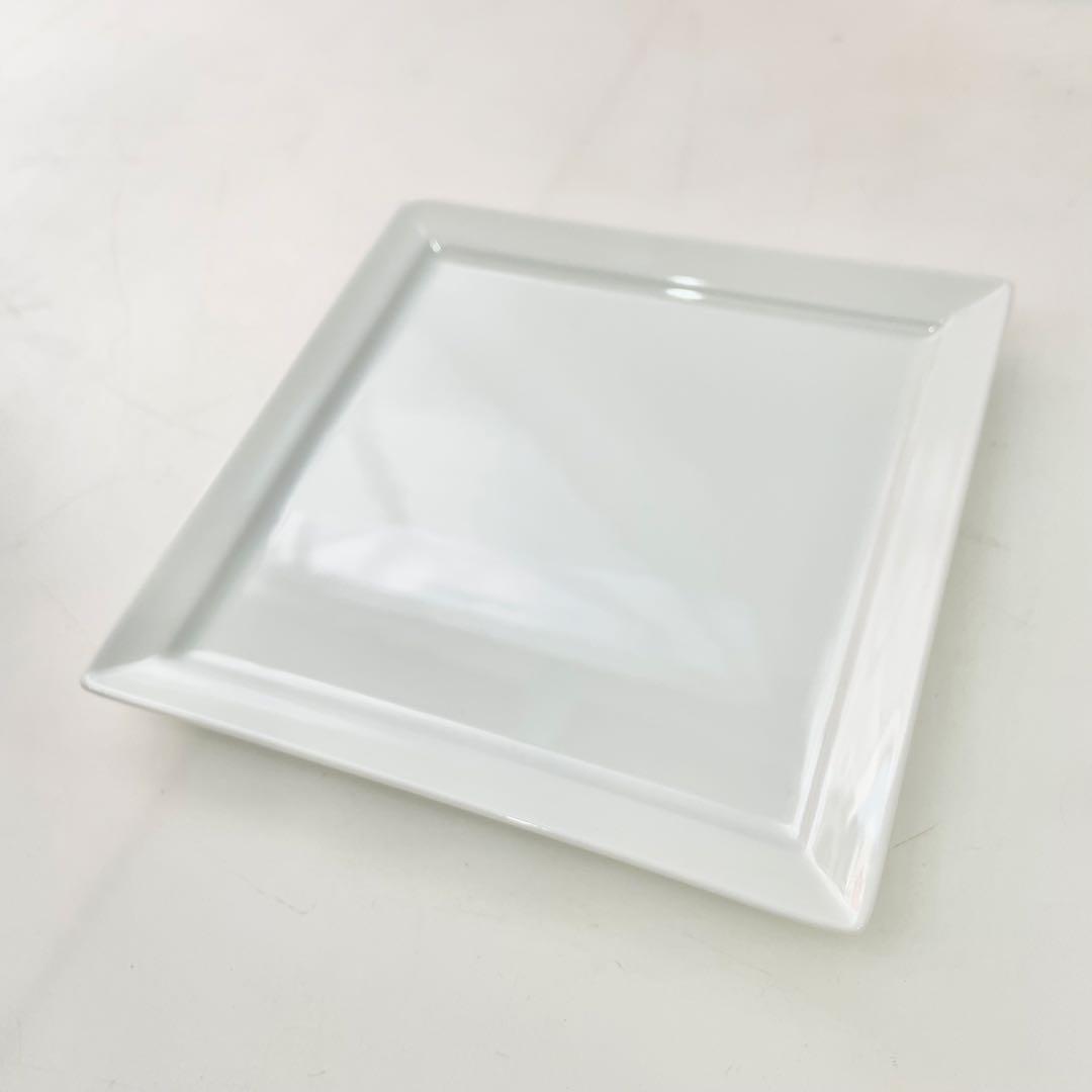 ◎ BERNARDAUD ベルナルド スクエアプレート 5枚 セット 小皿