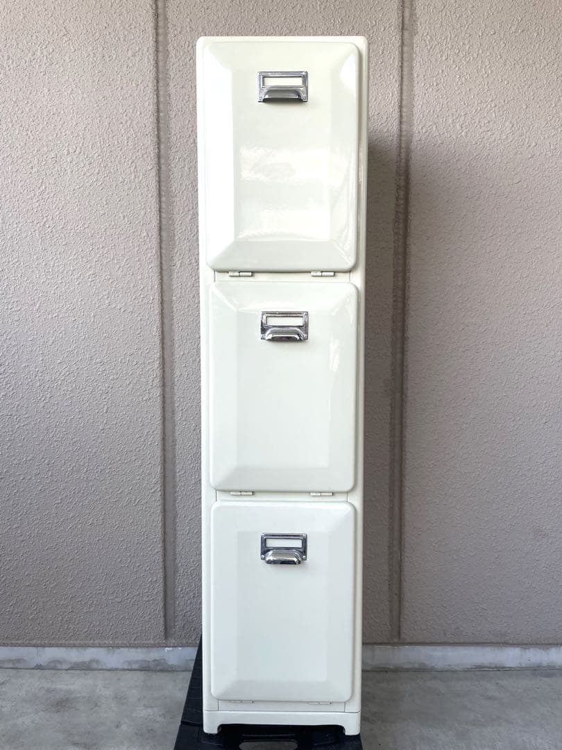 ダルトン　ダストボックス３段　ゴミ箱　100-167モデル 美品