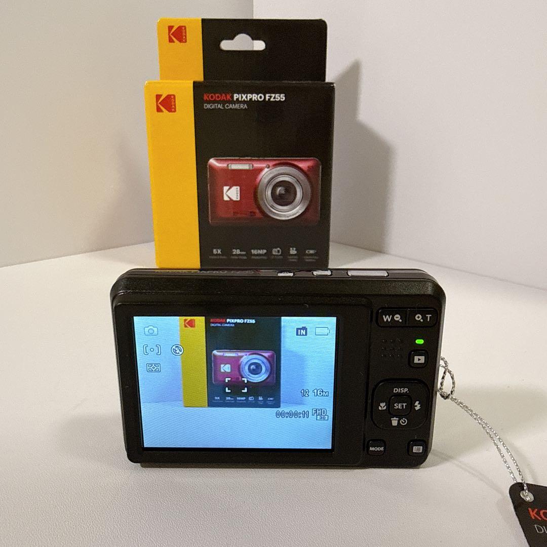 【動作確認済み】Kodak PIXPRO FZ55 ブラック 黒 付属品完備