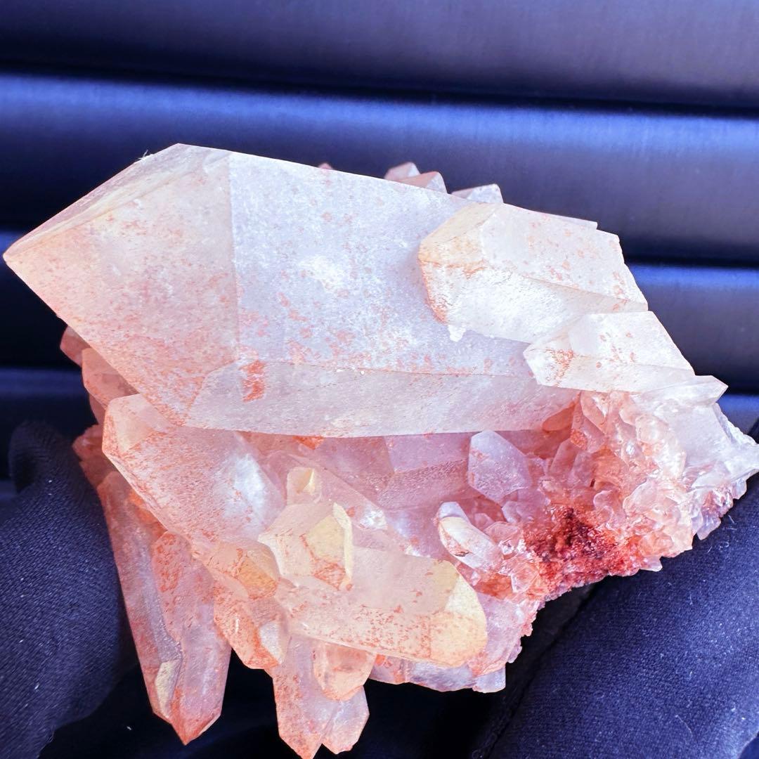 爆レア❗️浄化❗️超綺麗♡超強いパワー ピンク ヒマラヤ クラスター天然石A1547