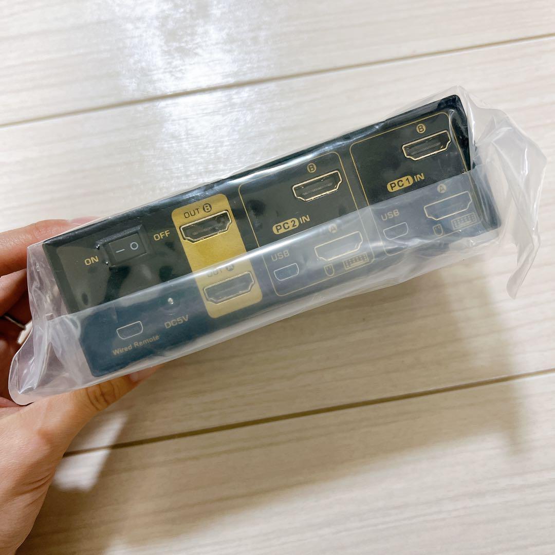 KVMスイッチ CKLau HDMI KVM SWITCH 切替器