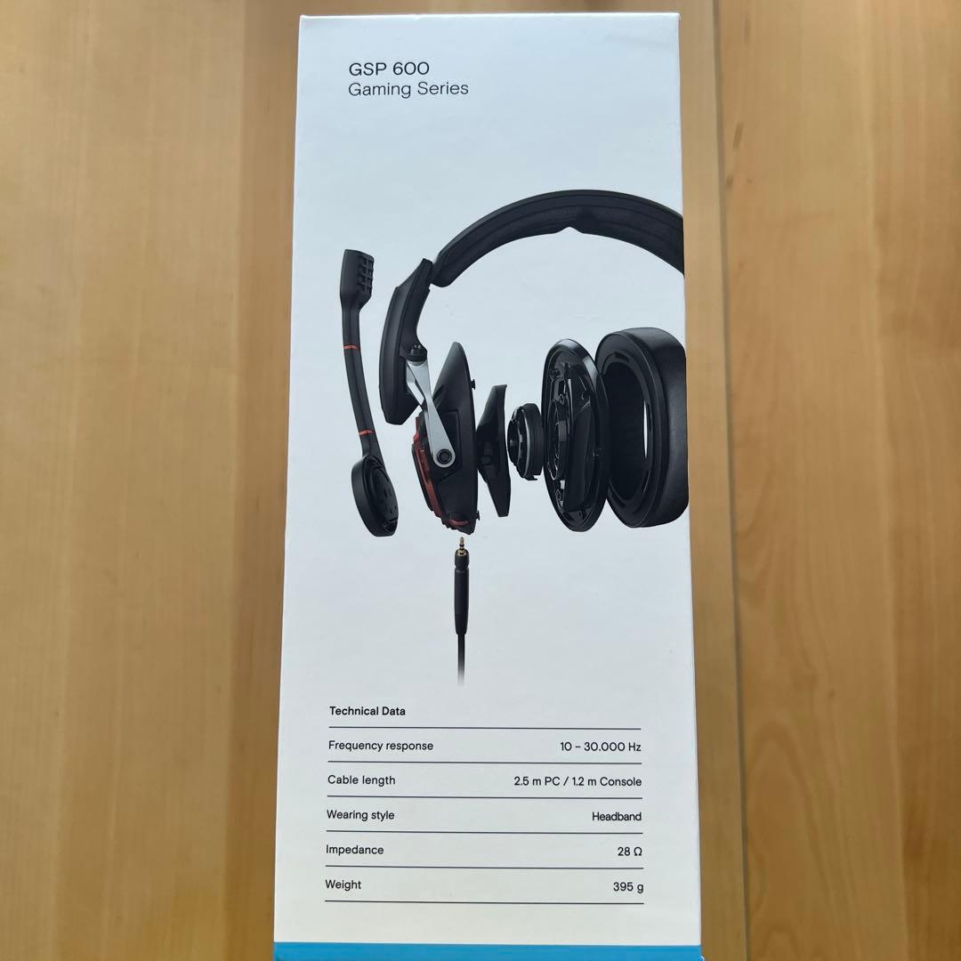 EPOS GSP600 ゲーミングヘッドセット　有線　密閉型　マイク付き