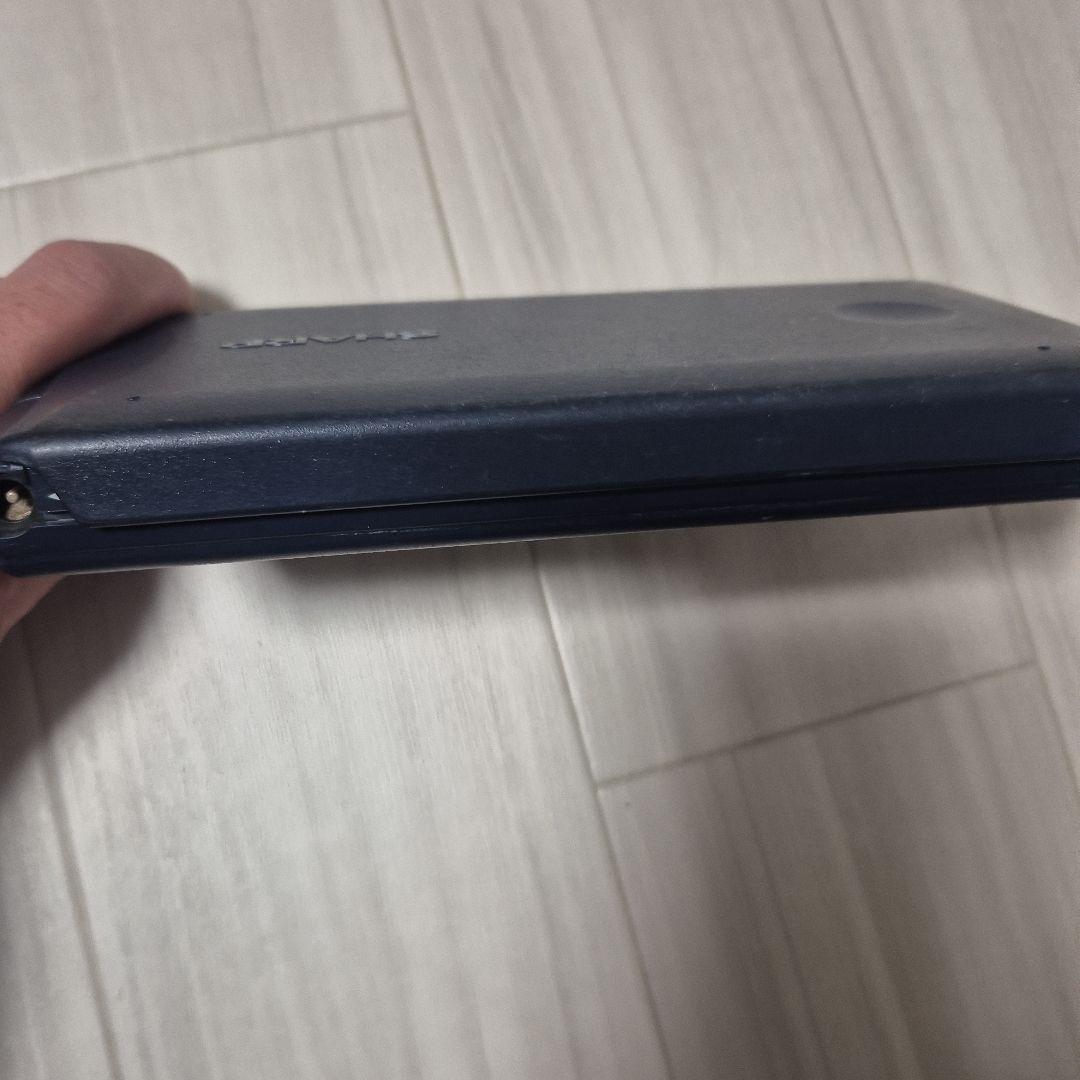 SHARP　ポケットコンピューター　PC G850V　レトロ　稼働品