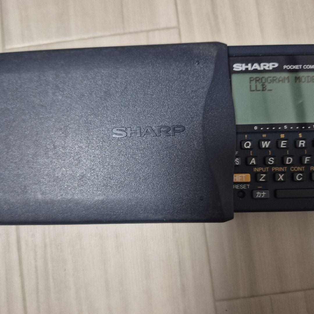 SHARP　ポケットコンピューター　PC G850V　レトロ　稼働品