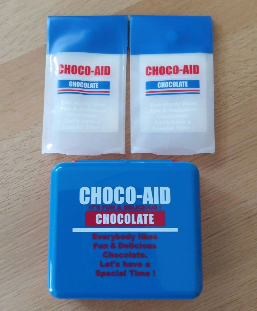 チョコエイド　空き缶　BOX缶　ケース　計8点セット　ボックスティン