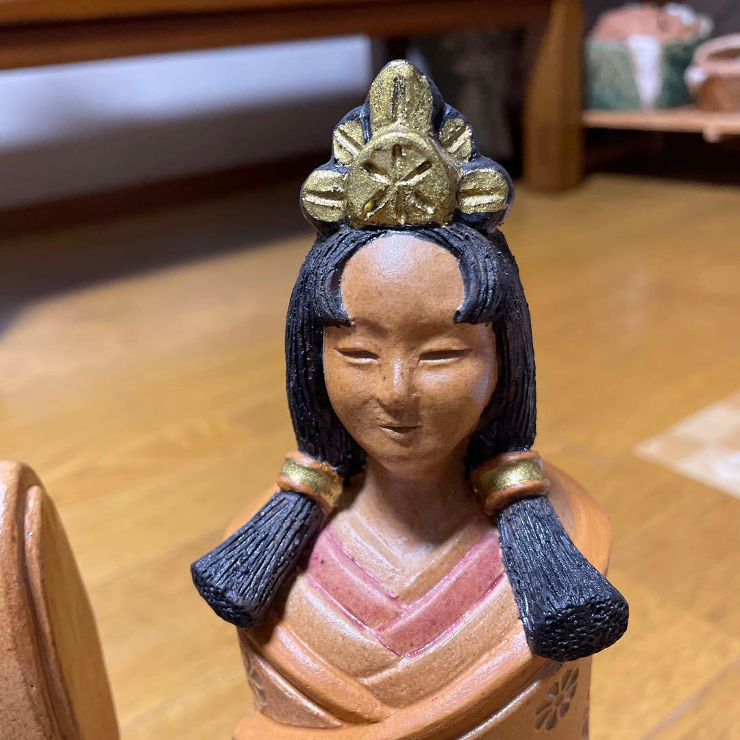 お値下げしました！お雛様　安西窯　治志のひな人形