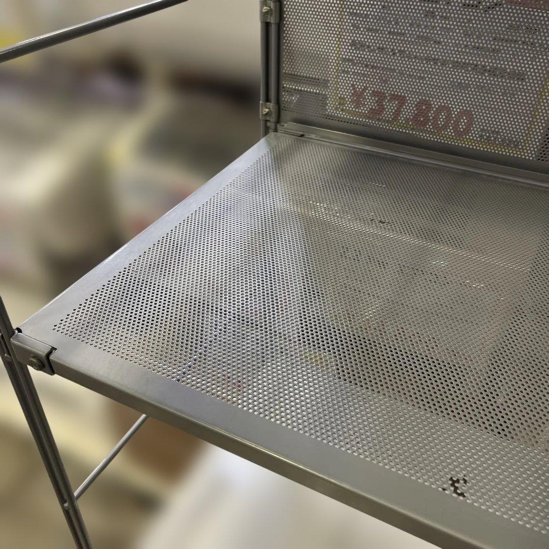 【無印良品】スチールユニットシェルフ◇５段◆バックパネル付◆