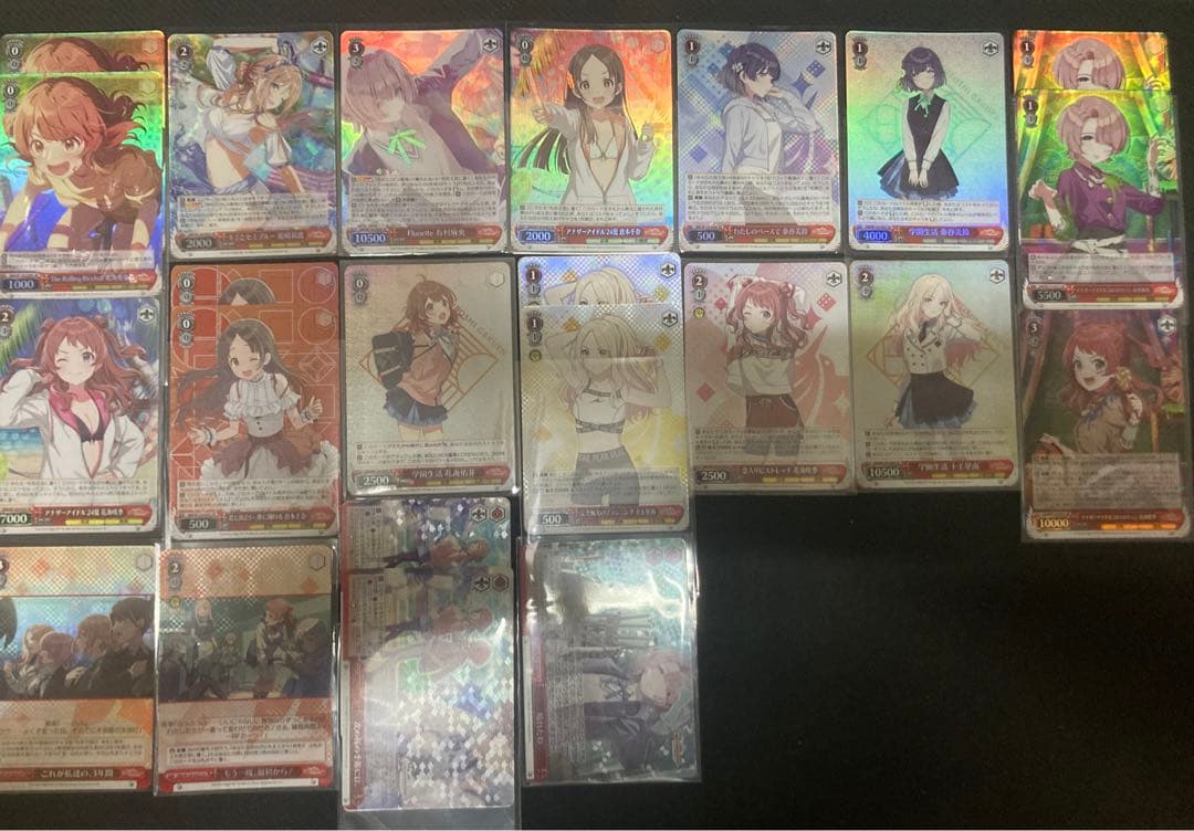 学園アイドルマスター　SR まとめ　ヴァイス ヴァイスシュヴァルツ　学マス