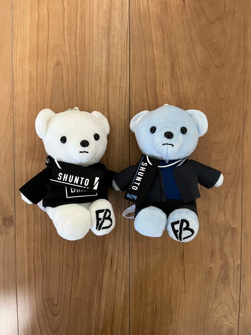 SHUNTO くま ぬいぐるみ 2体セット