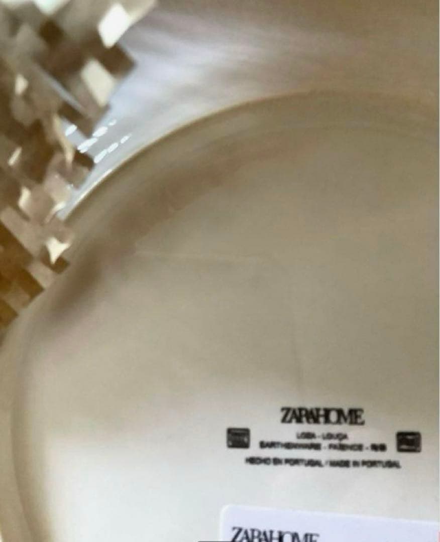 廃盤　ZARA  フルーツハンドペイントデザートプレート2枚【新品】