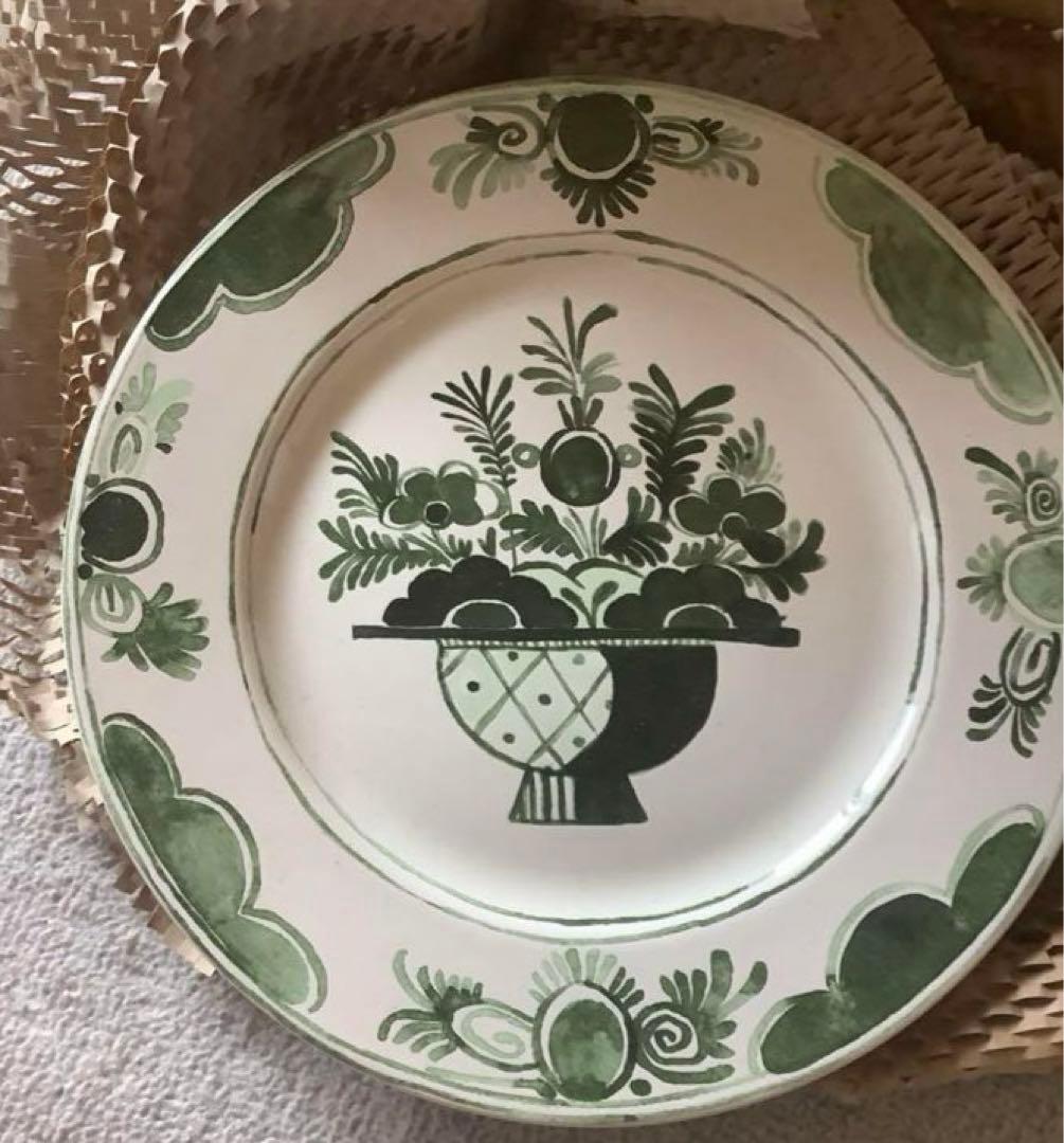 廃盤　ZARA  フルーツハンドペイントデザートプレート2枚【新品】