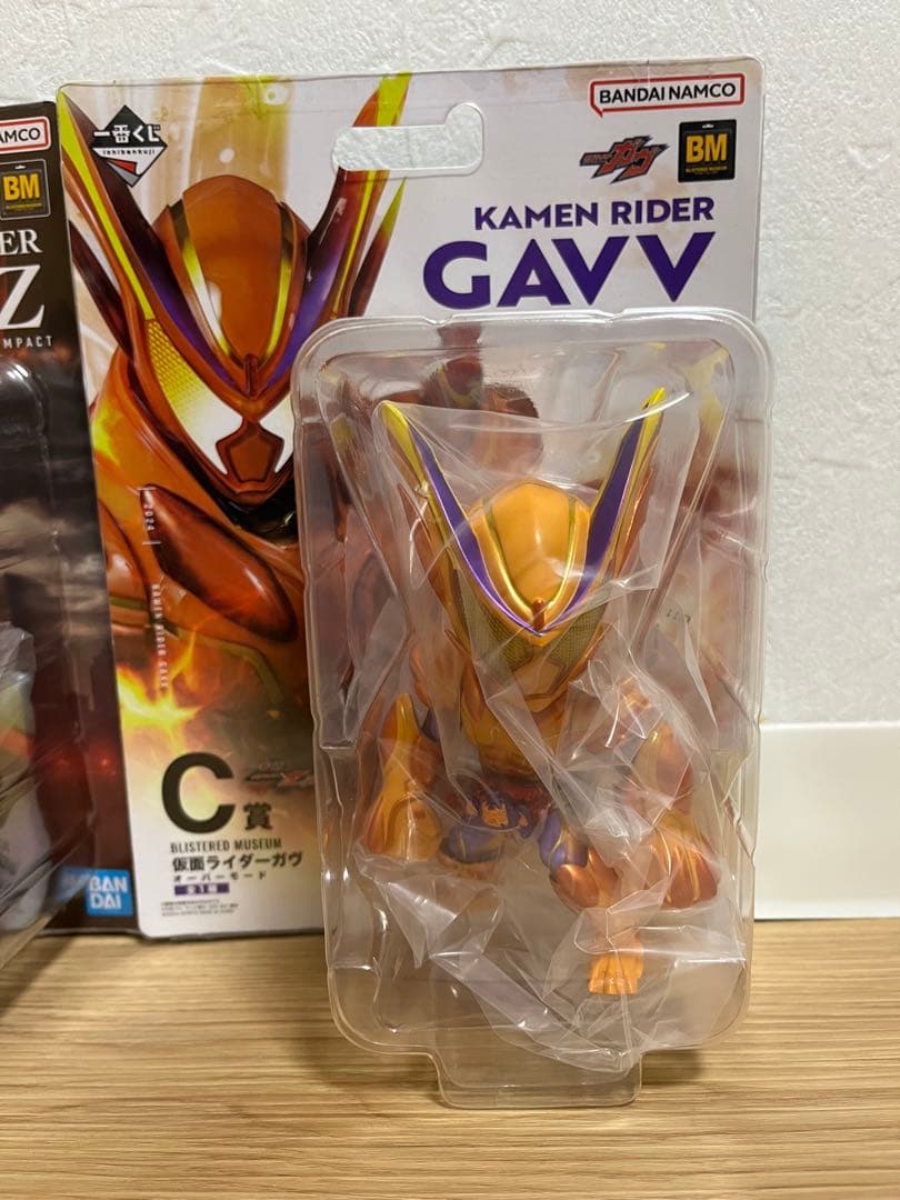 仮面ライダー Zeztz B賞 & Gavv C賞 フィギュアセット