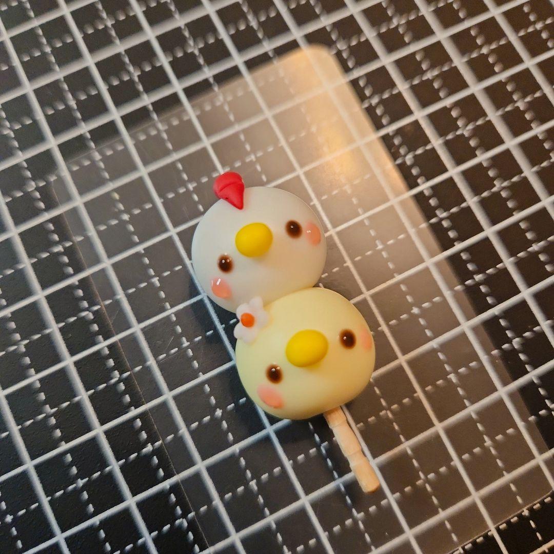 『ワン』ニワトリ&ひよこ♡お団子