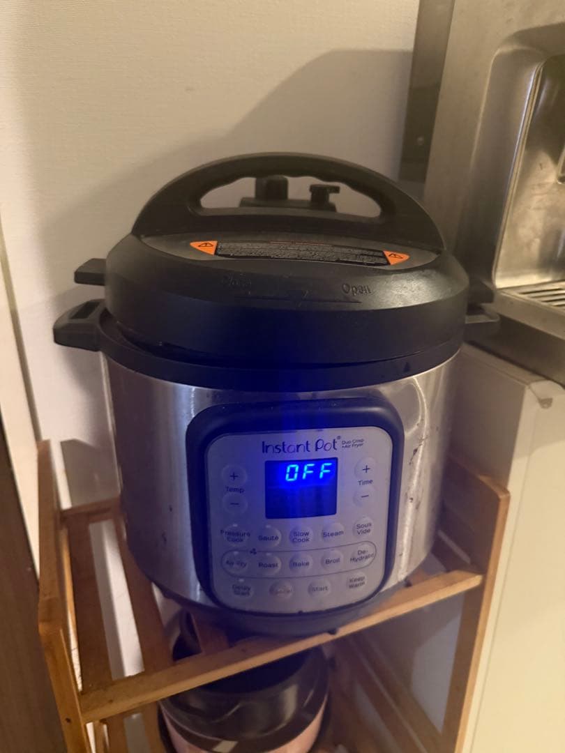 インスタントポットInstant Pot 電気圧力鍋 + ノンオイルプライヤー