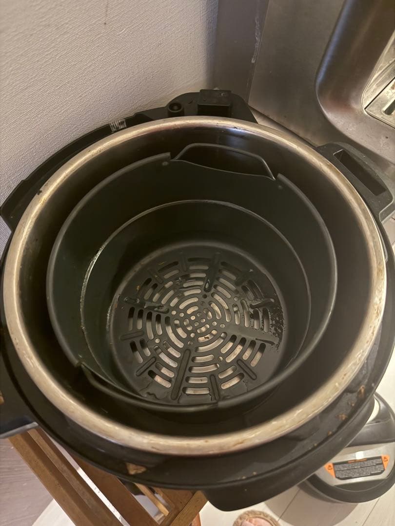 インスタントポットInstant Pot 電気圧力鍋 + ノンオイルプライヤー