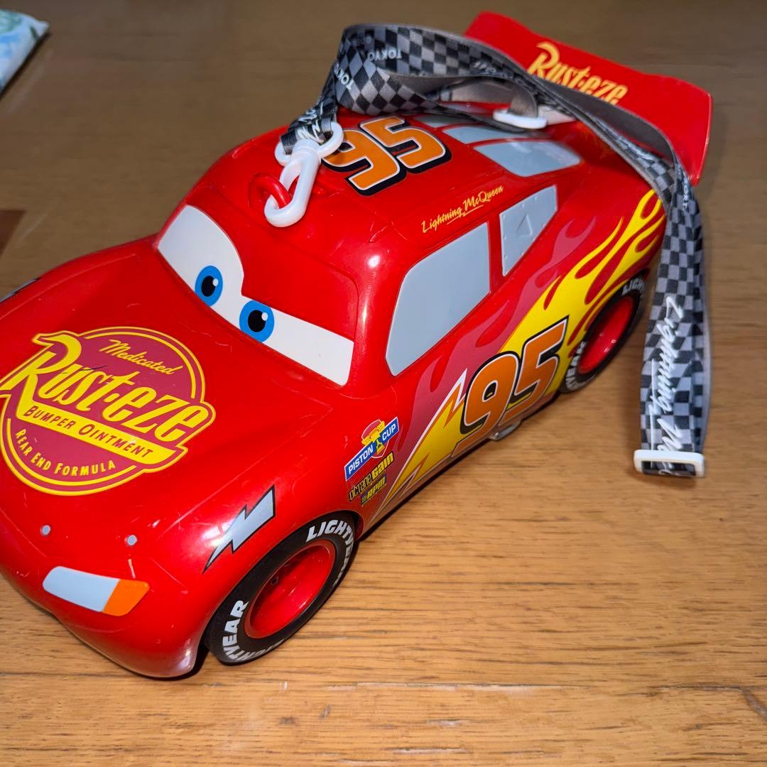 ディズニー　カーズ　ライトニングマックィーン　ポップコーンバケット