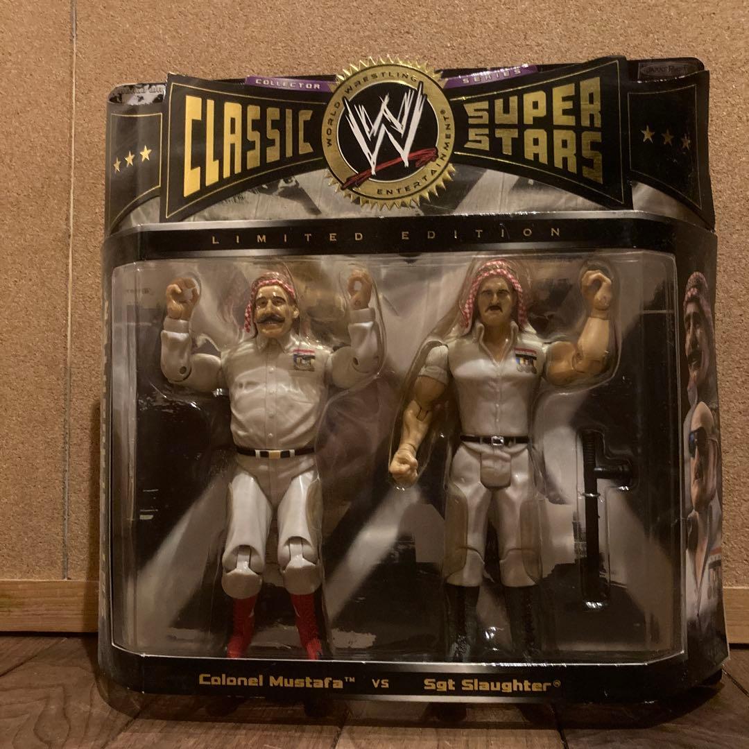 WWE クラシックサージェントスローター＆コロネルムスタファ＜アイアン・シーク＞