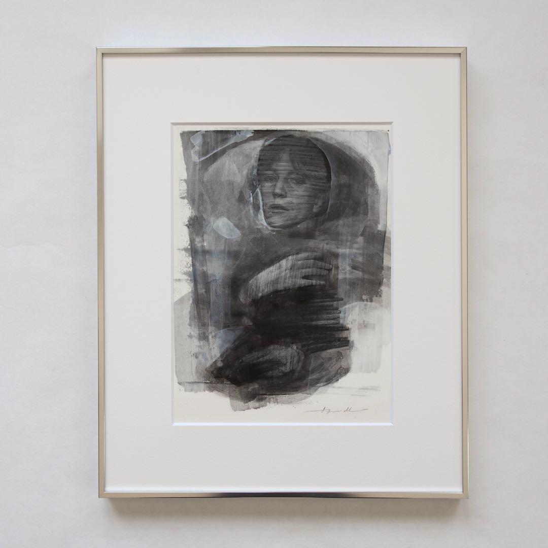 パティ・スミス ポートレート Patti Smith オリジナル 作品 額 LP