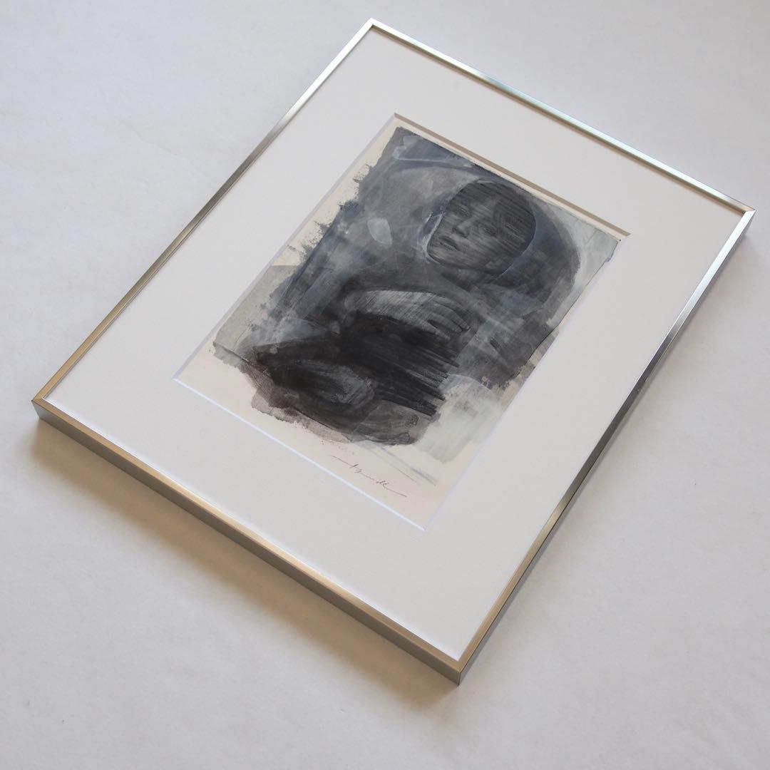 パティ・スミス ポートレート Patti Smith オリジナル 作品 額 LP