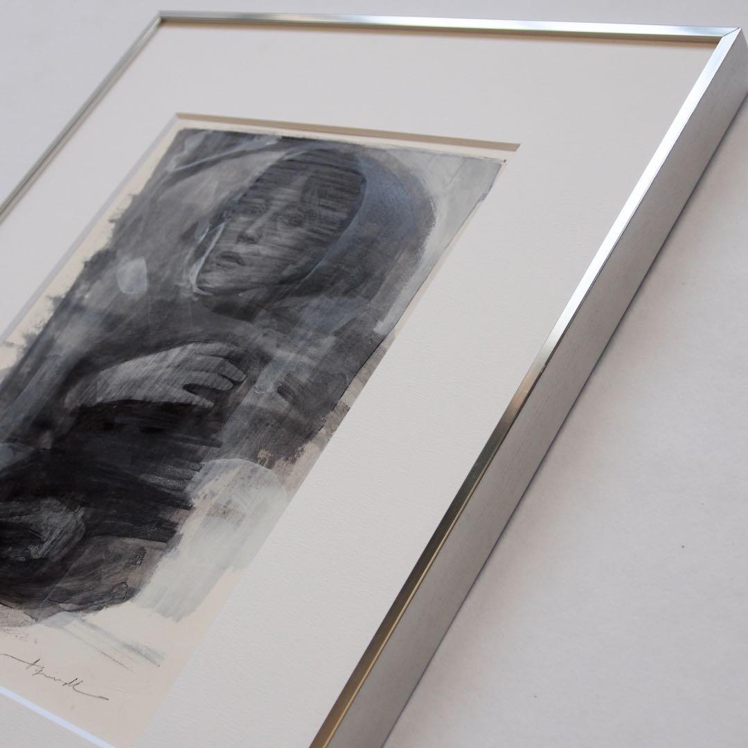 パティ・スミス ポートレート Patti Smith オリジナル 作品 額 LP