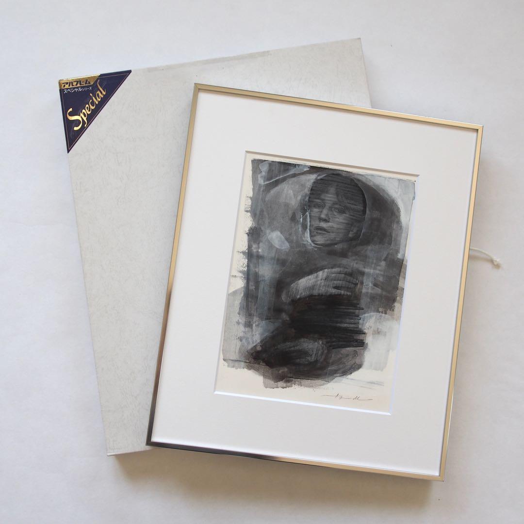 パティ・スミス ポートレート Patti Smith オリジナル 作品 額 LP