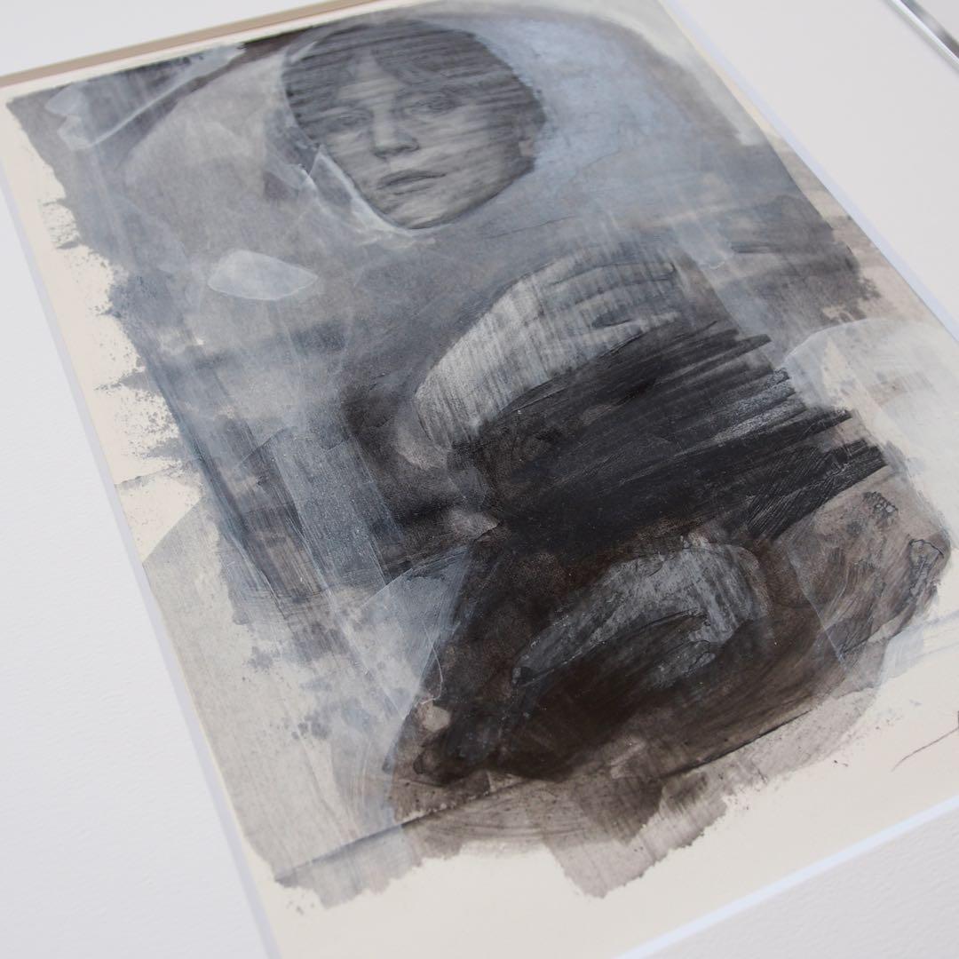 パティ・スミス ポートレート Patti Smith オリジナル 作品 額 LP