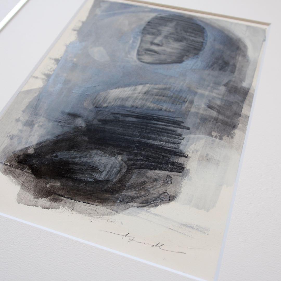 パティ・スミス ポートレート Patti Smith オリジナル 作品 額 LP