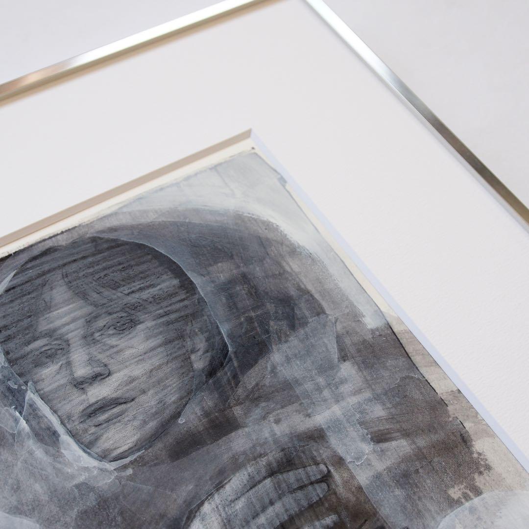 パティ・スミス ポートレート Patti Smith オリジナル 作品 額 LP