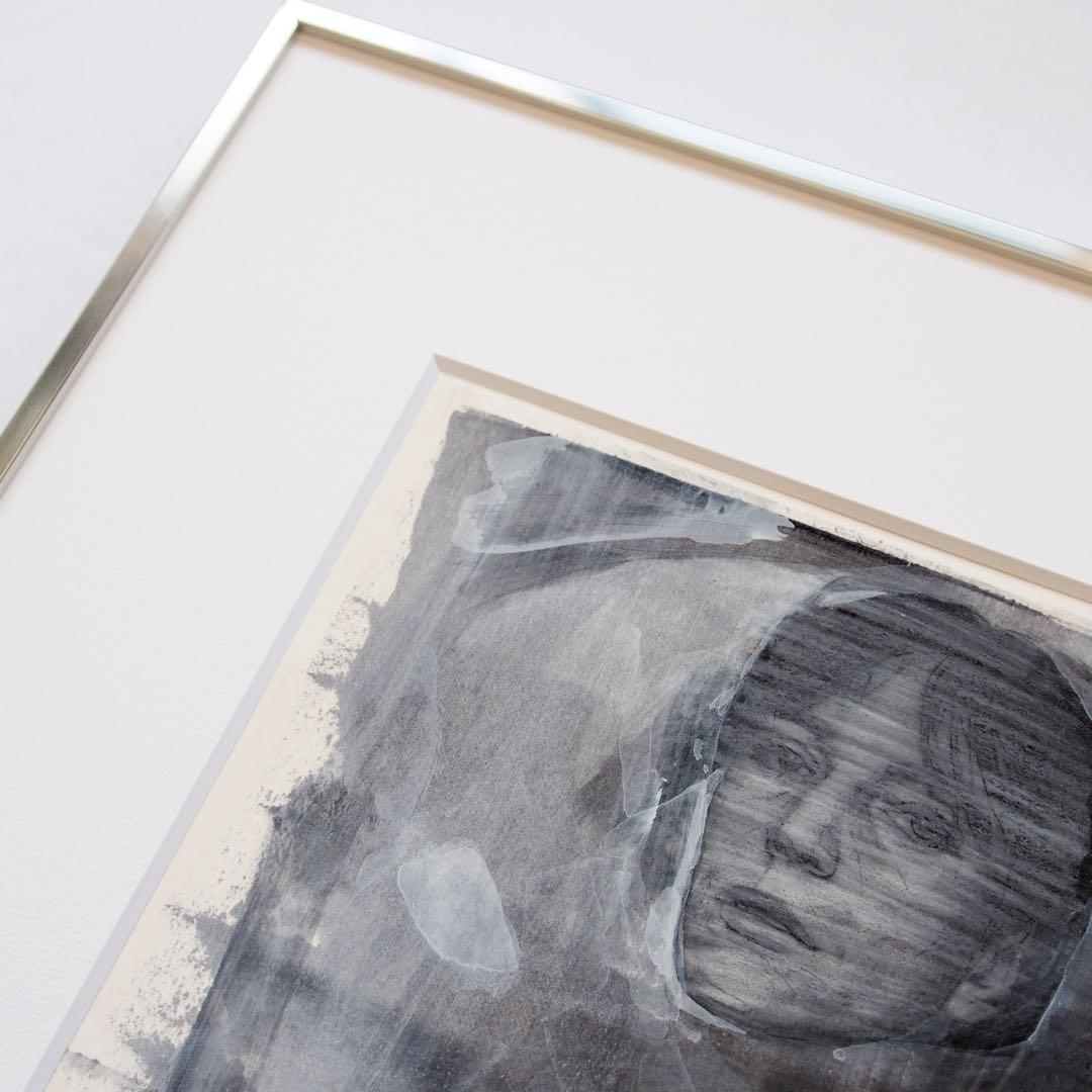 パティ・スミス ポートレート Patti Smith オリジナル 作品 額 LP