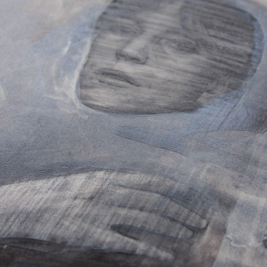 パティ・スミス ポートレート Patti Smith オリジナル 作品 額 LP