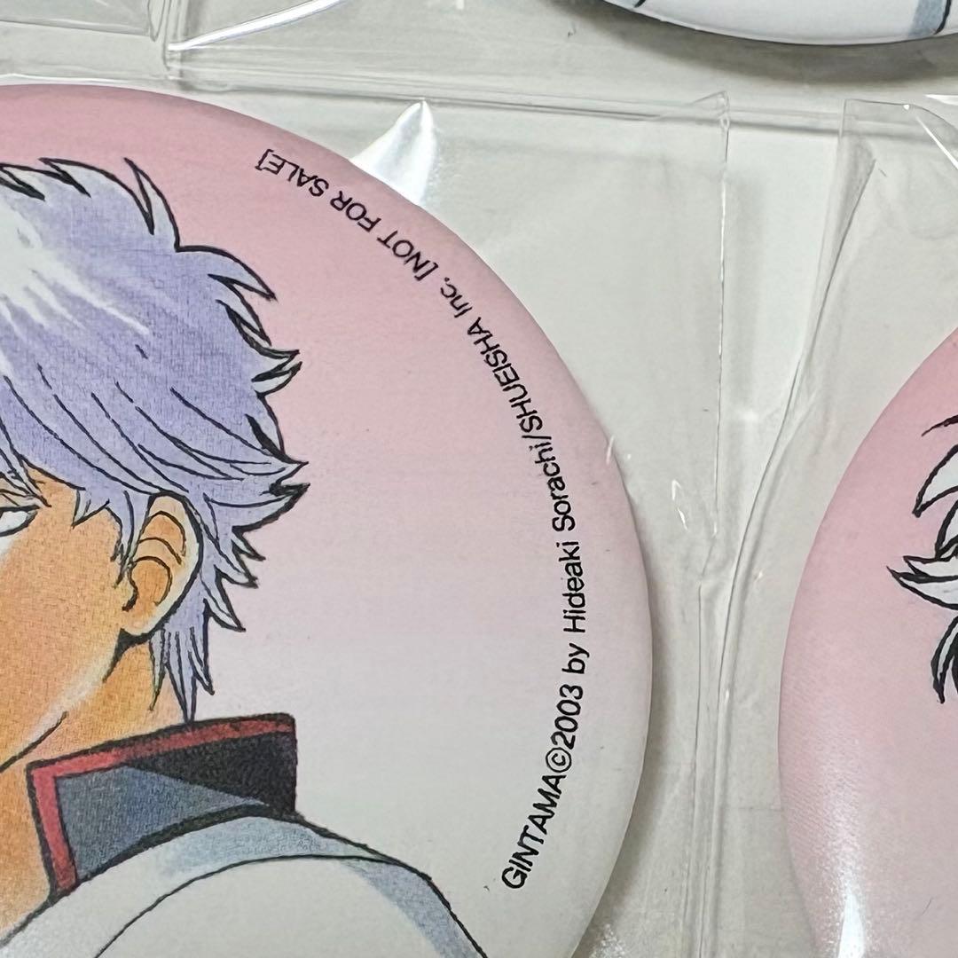 銀魂　韓国　AGF 特典　坂田銀時　缶バッジ　5個セット