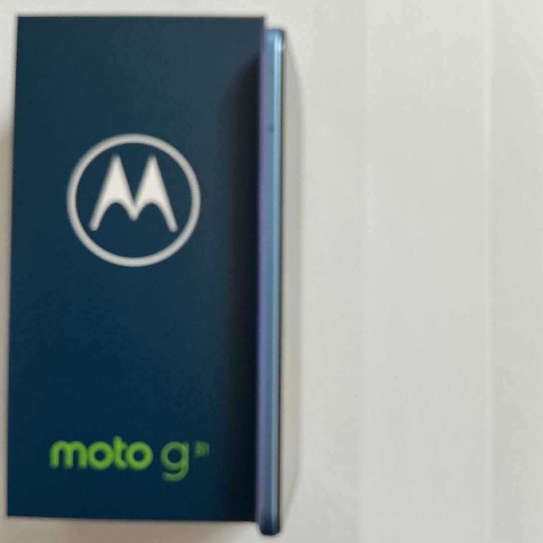Motorola moto g31 本体 SIMフリー ベイビーブルー